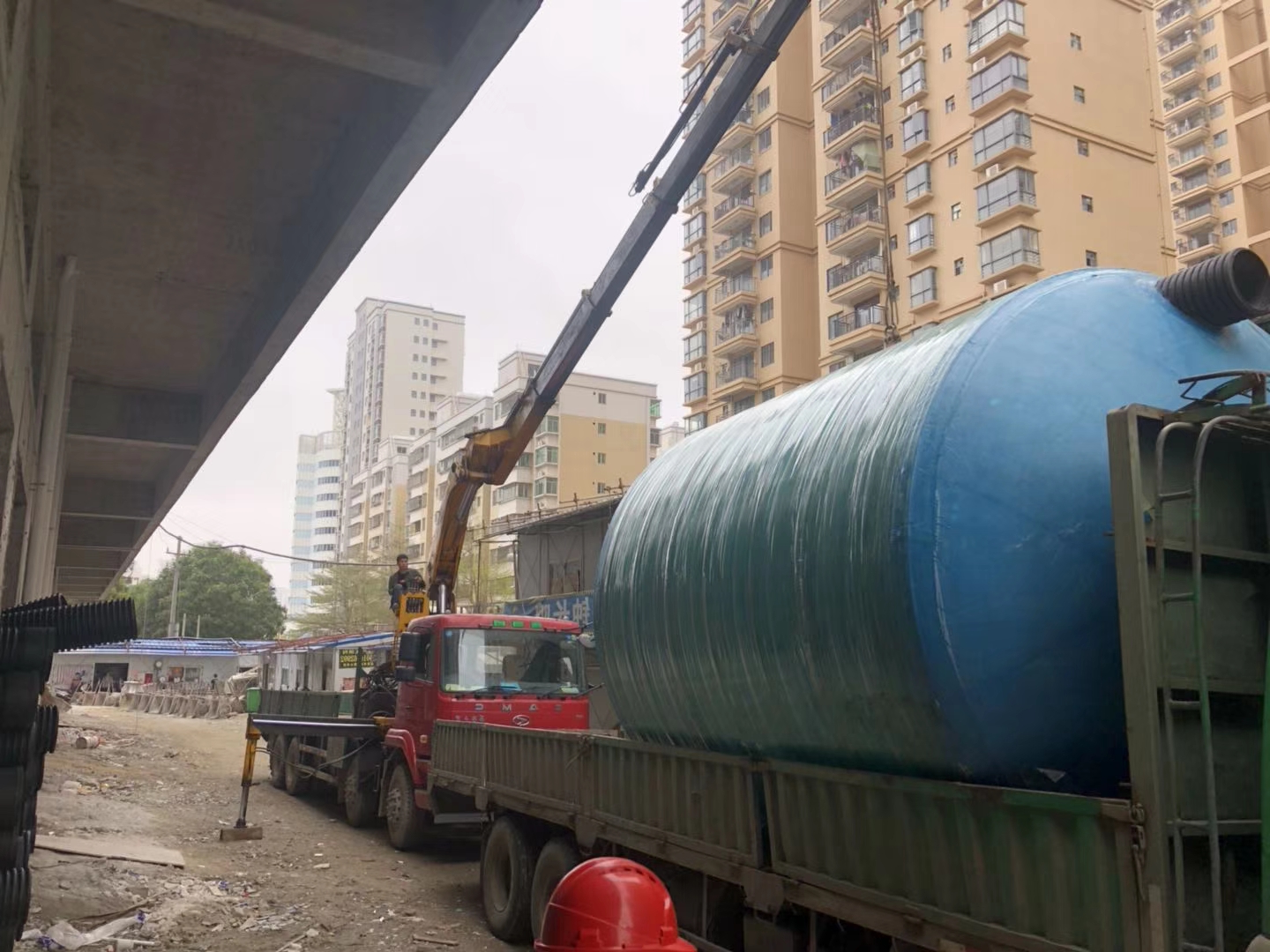 玻璃钢化粪池施工-专业团队-高效完成施工任务